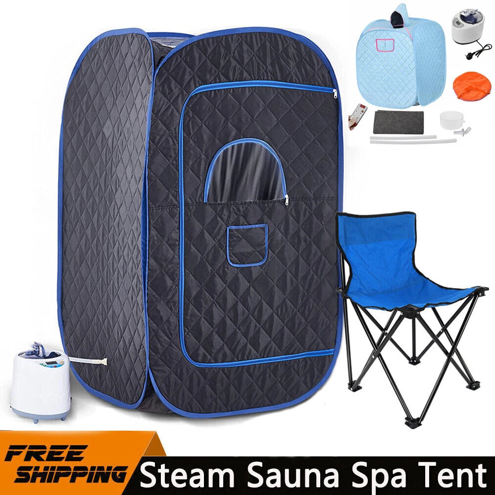 Portable Steam Sauna Spa Room Full Body Slimming Detox Therapy Tent In