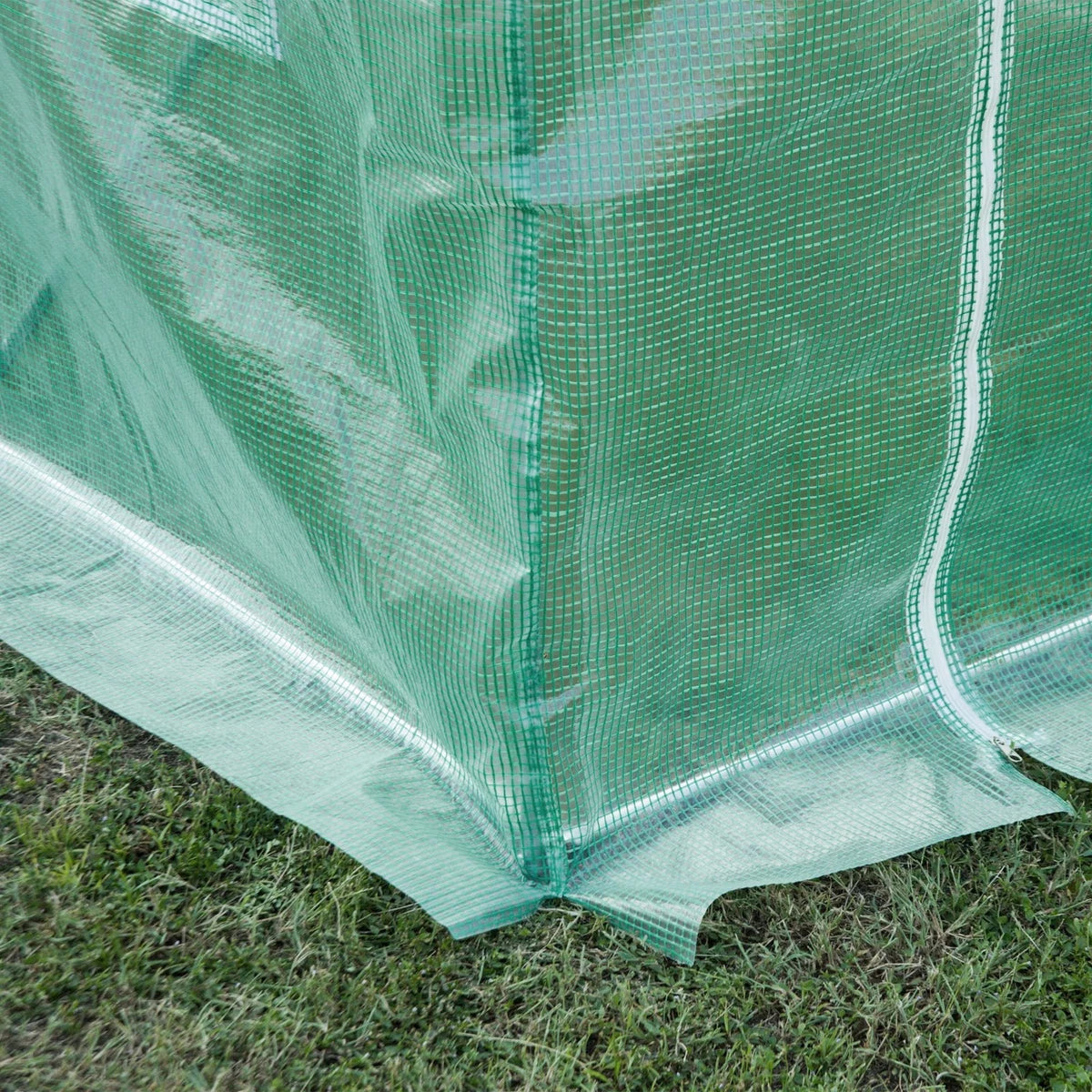 Replacement Cover Only Polytunnel Greenhouse Pollytunnel Gardening Door Windows 3x2x2m