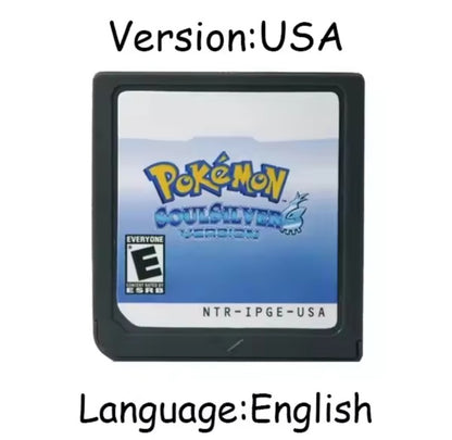 Pokemon Diamond Pearl Platinum HeartGold Game Card For Nintendo DS 3DS DSi NDS Lite