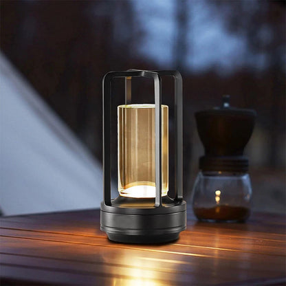 Modern LED Table Lamp USB Rechargeable Lamp Dimmable Bar Night Light CordlessP