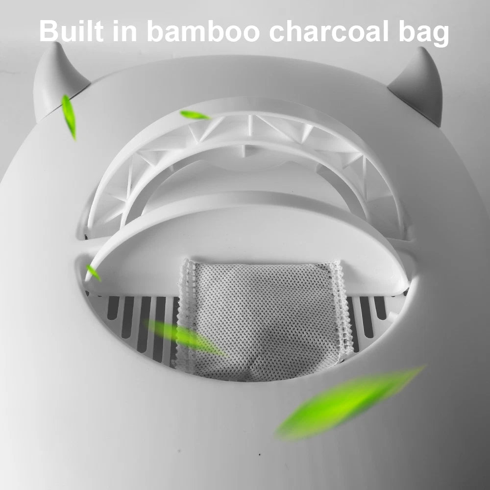 XL Large Cat Litter Box Self Cleaning Pan Drawer Anti-Splashing Cat Potty Tray