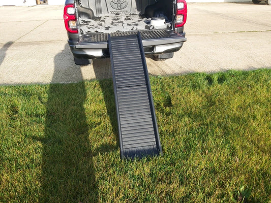Dog Boot Ramp Travel Folding Dog Transport Lightweight Car Ramp Bi-Fold 156x40cm