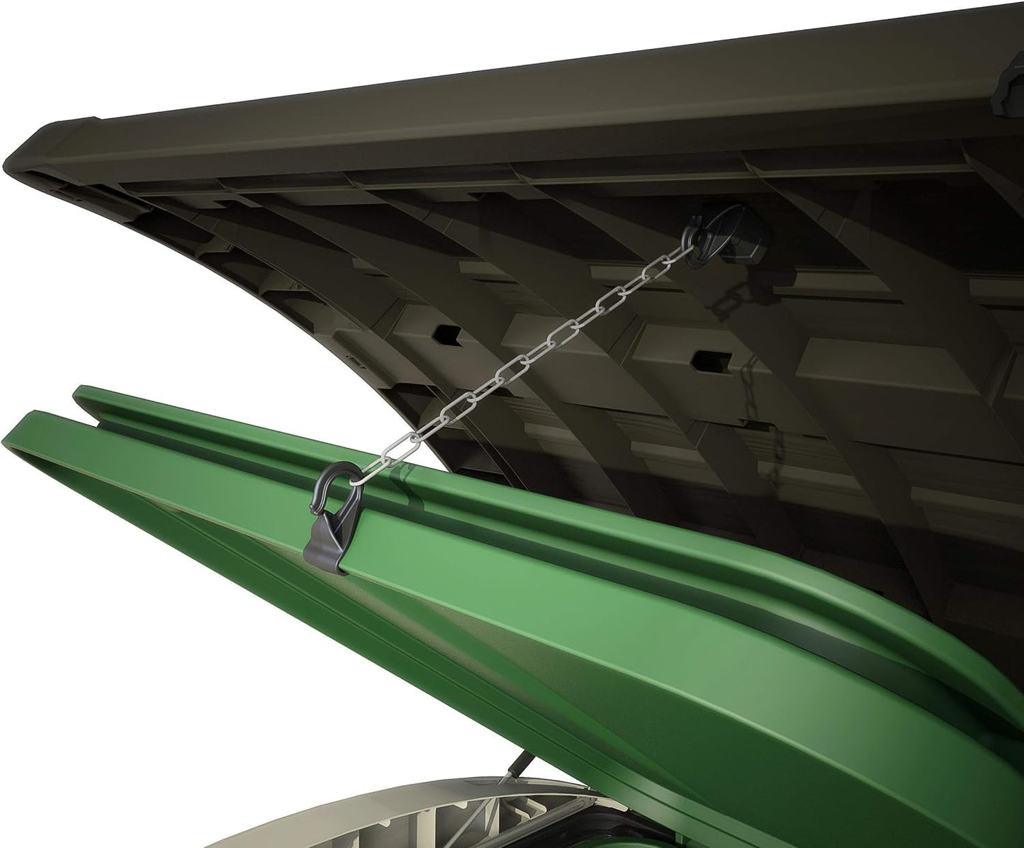 Ultra Outdoor Garden Storage Shed, 177 x 113 x 134 cm - Beige and Brown