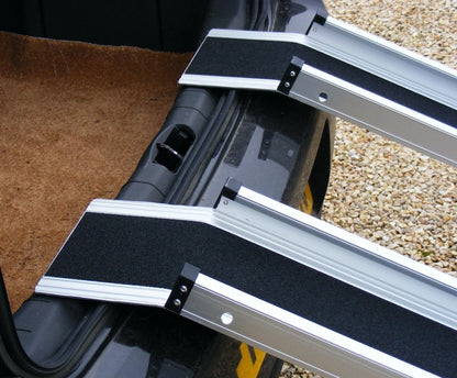 5ft (150cm) Folding Portable Wheelchair Ramp Mobility Scooter Home/Car Threshold