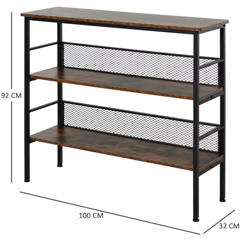 Industrial Style Console Table Hall Entryway Living Room Kitchen Unit Furniture Royalcart