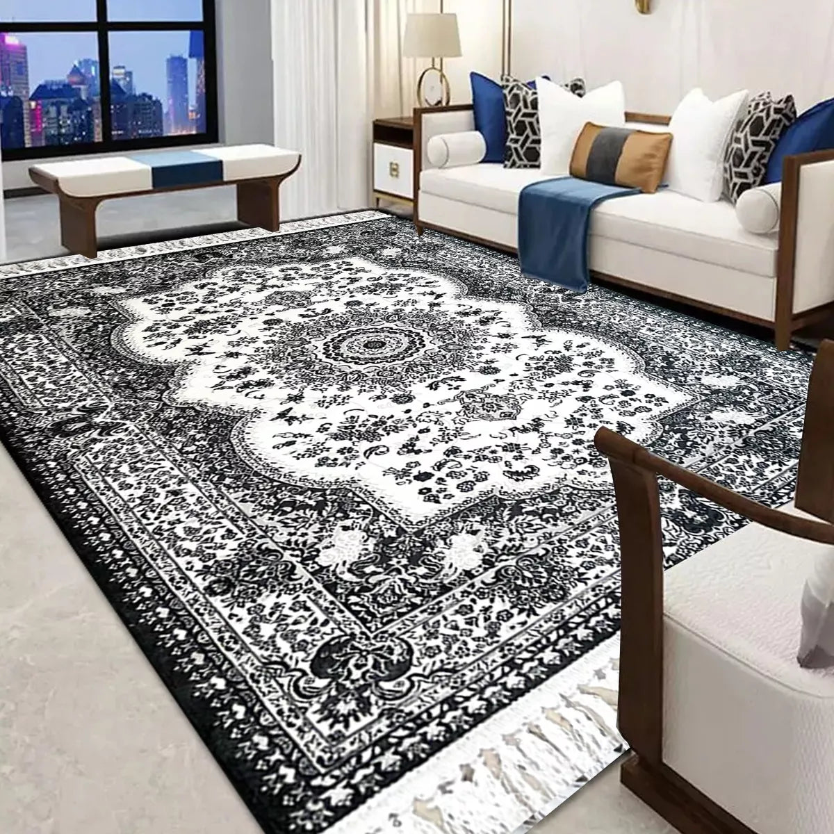 Non Slip Large Traditional Rugs Living Room Bedroom Carpet Hallway Runner Rug Royalcart