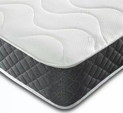 Memory Foam Hybrid Rolled Mattress Royalcart