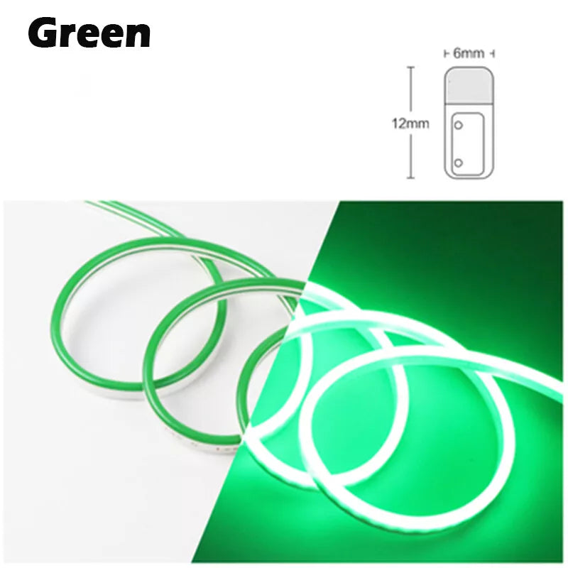 5M LED Strip Lights Flexible Neon Flex Rope Lights Waterproof Outdoor Lighting 12V Royalcart