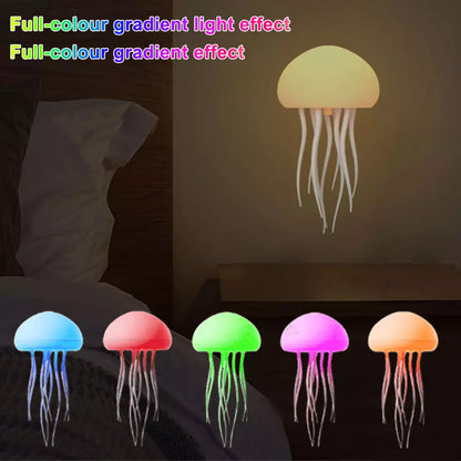 Jellyfish Hanging Light Voice Control Night Lights Cute Bedside Atmosphere Lamp Royalcart