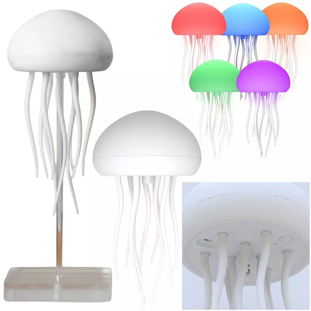 Jellyfish Hanging Light Voice Control Night Lights Cute Bedside Atmosphere Lamp Royalcart