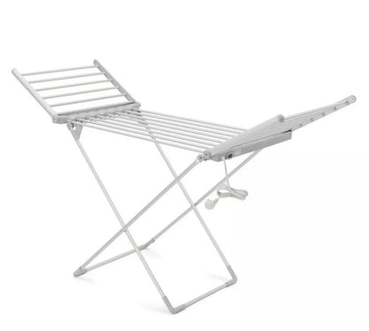 Electric Heated Clothes Dryer Indoor Foldable Drying Horse Rack 230W Royalcart