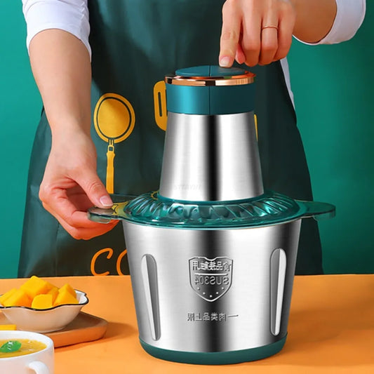 3L Electric Mixer Blender Food Chopper Processor Blenders UK Royalcart