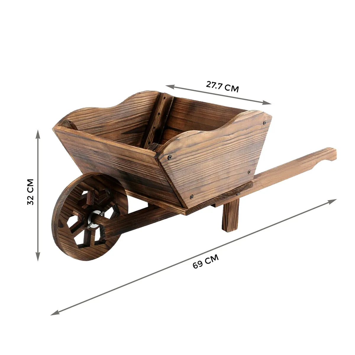 Wooden Wheelbarrow Royalcart