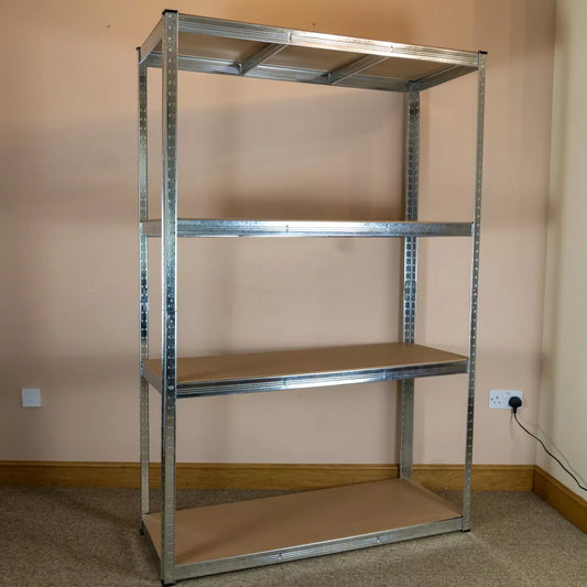 Garage Shelving Boltless Metal Racking Shelf Unit Strong Storage Shelves 175KG 180x90x120cm Royalcart