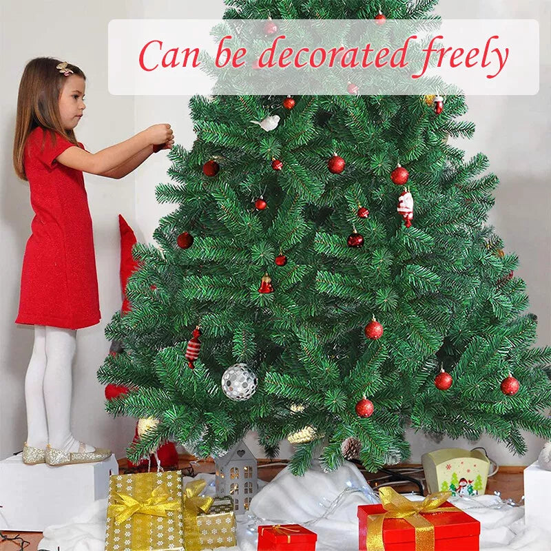 Christmas Tree with Stand Bushy Artificial Xmas Tree Home Decor 3ft 4ft 5ft 6ft 7ft Royalcart