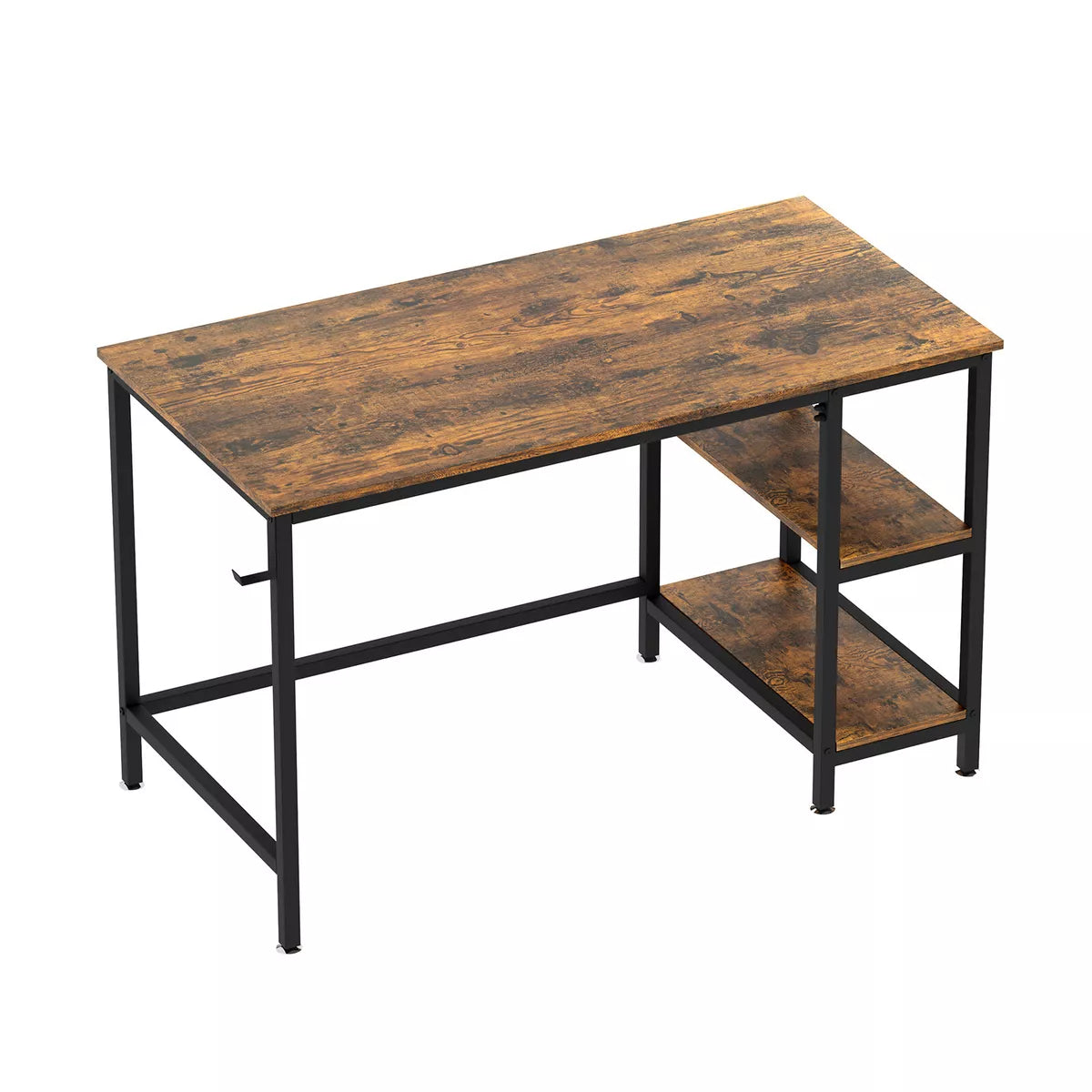 Home Office Desk Computer Desk Writing PC Laptop Workstation Study Table Shelves Royalcart