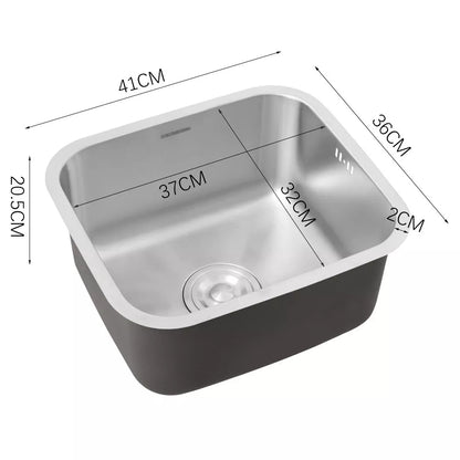 Stainless Steel Undermount Kitchen Sink Single Double Bowl & Drainer Waste Kit Royalcart