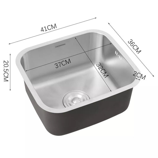Stainless Steel Undermount Kitchen Sink Single Double Bowl & Drainer Waste Kit Royalcart
