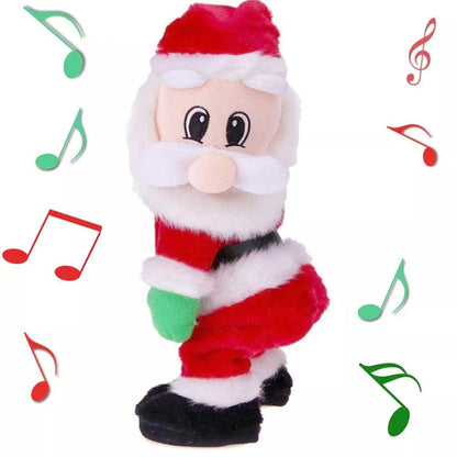 Hip Dancing Twerking Santa Claus Christmas Musical Electrical Singing Toy Gift Royalcart
