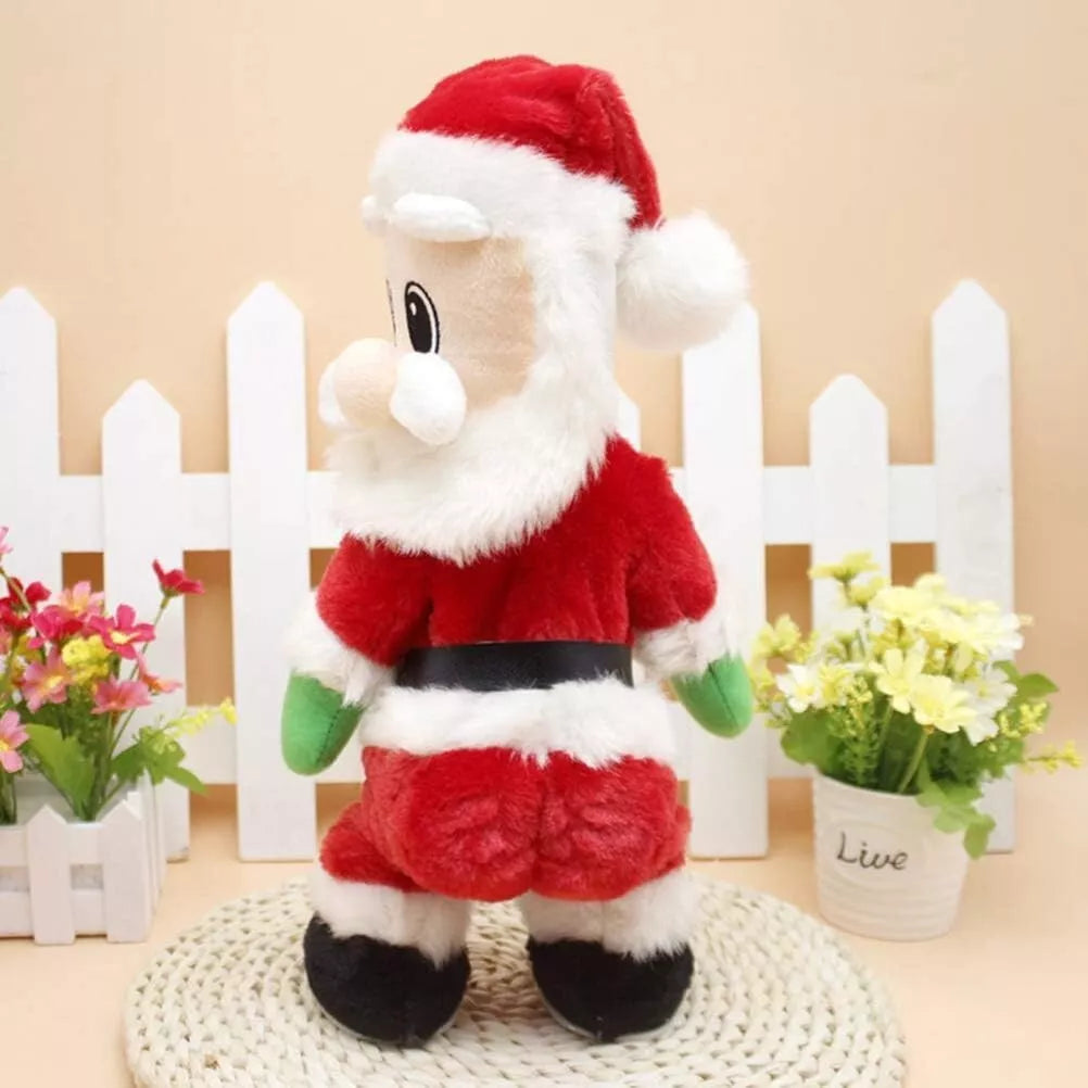 Hip Dancing Twerking Santa Claus Christmas Musical Electrical Singing Toy Gift Royalcart