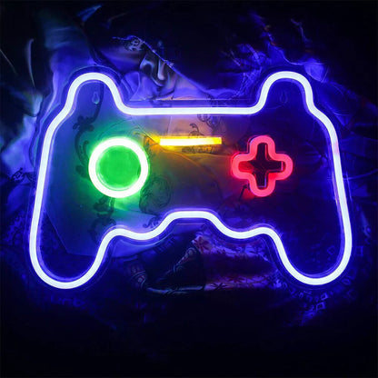 Game Neon Sign LED Wall Light Night Light Hanging Sign Room Decor Neon Light Royalcart