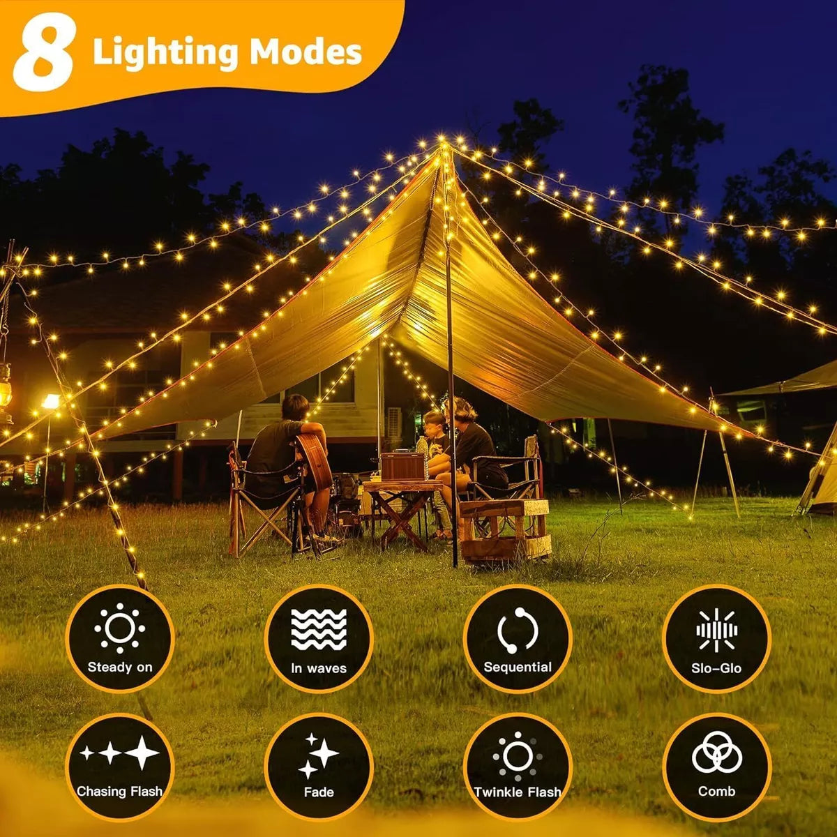 Fairy String Lights 10-50m Mains Plug In Christmas Tree Indoor & Outdoor Remote Royalcart