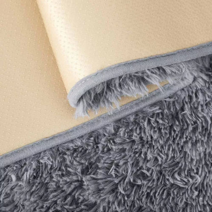 80x150cm Fluffy Rugs Anti-Slip Large Shaggy Rug Super Soft Mat Living Room Bedroom Carpet