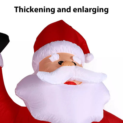 8FT Christmas LED Light Up Inflatable Santa Claus Outdoor Yard Xmas Decorations