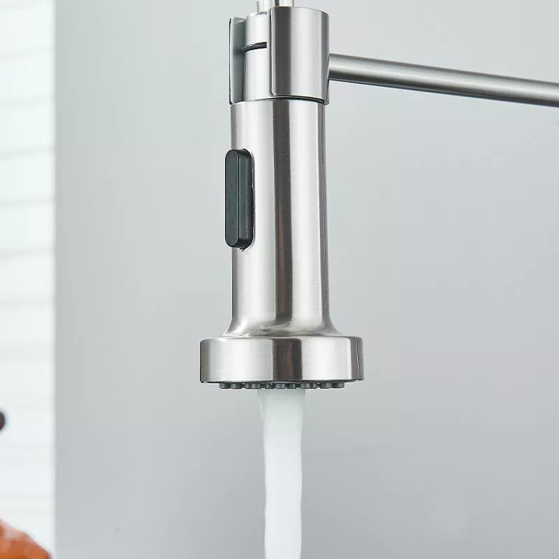 360° Swivel Pull Down Kitchen Tap, Kitchen Sink Mixer Tap