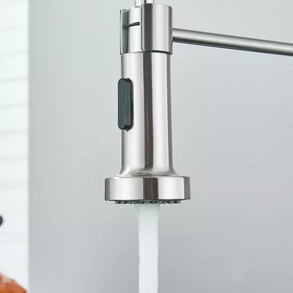 360° Swivel Pull Down Kitchen Tap, Kitchen Sink Mixer Tap