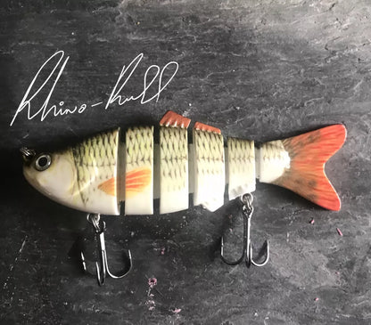 Fishing lures Multi Jointed Realistic Pike Predator Spinner Swimming Lure