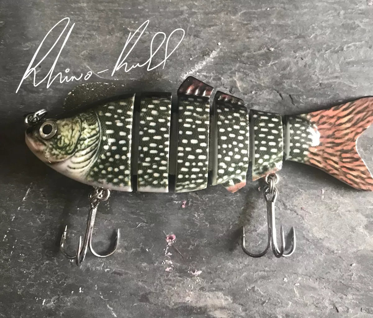 Fishing lures Multi Jointed Realistic Pike Predator Spinner Swimming Lure