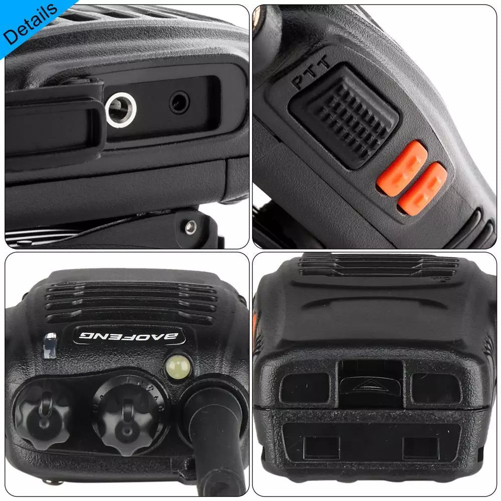2 x Walkie Talkies Long Range Two Way Radio PMR 16CH w/Headsets