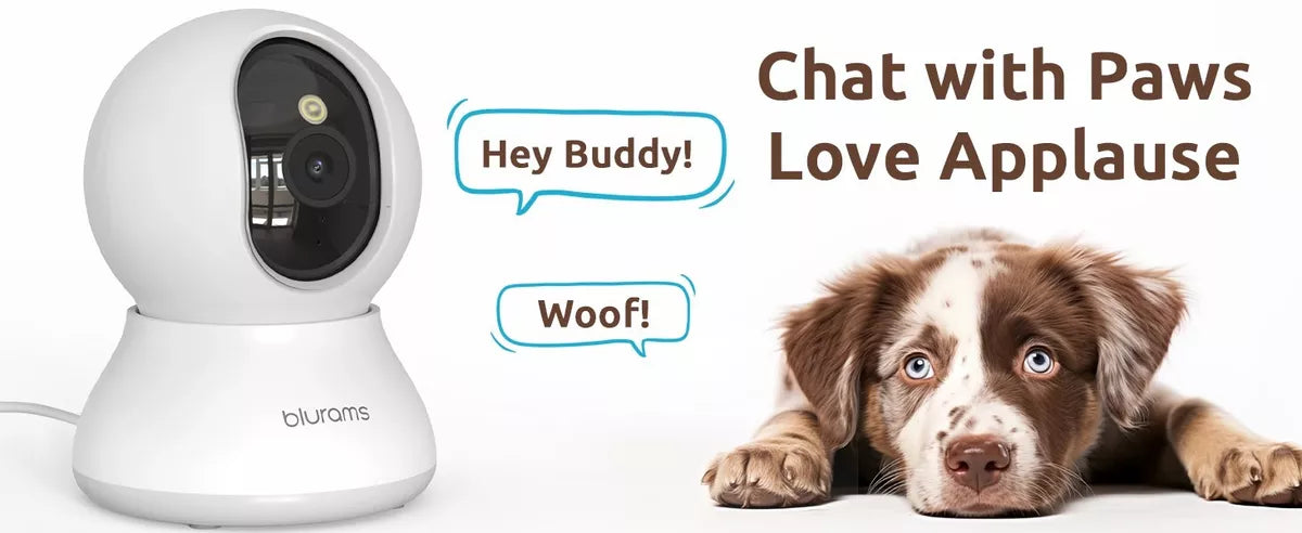 2K Indoor Security Camera Pet Baby Child Monitor CCTV Night Vision FHD