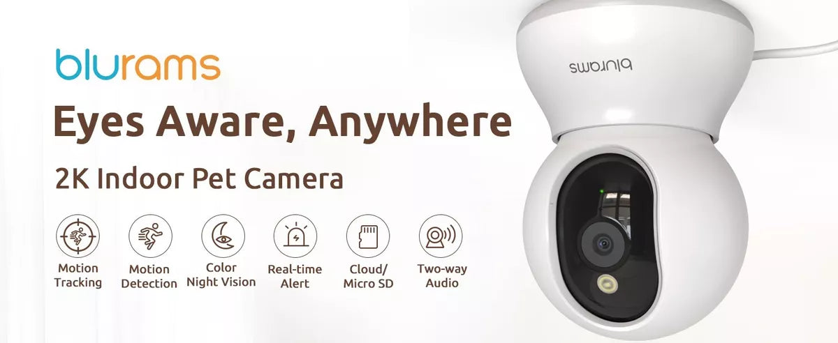 2K Indoor Security Camera Pet Baby Child Monitor CCTV Night Vision FHD