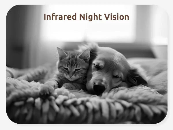 2K Indoor Security Camera Pet Baby Child Monitor CCTV Night Vision FHD