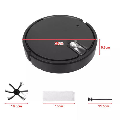 Rechargeable Smart Sweeping Robot Vacuum Cleaner Automatic Floor Mop Sweeper UK