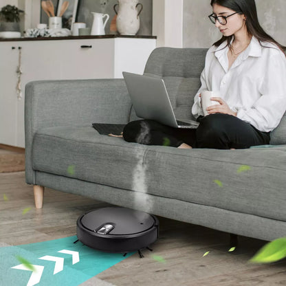 Rechargeable Smart Sweeping Robot Vacuum Cleaner Automatic Floor Mop Sweeper UK