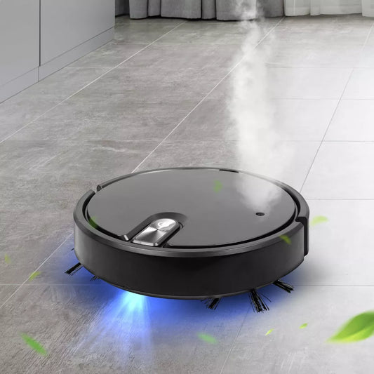 Rechargeable Smart Sweeping Robot Vacuum Cleaner Automatic Floor Mop Sweeper UK