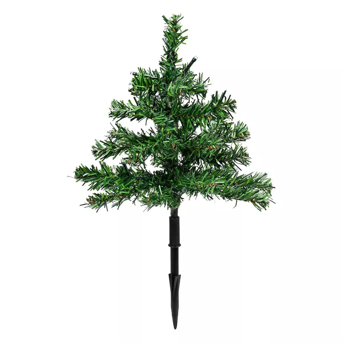 Pre-Lit Christmas Tree Pathway Light Decorations Warm White LED Lights Set of 6