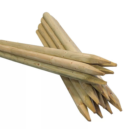 Round Fence Posts | 10 Packs | Multiple Sizes
