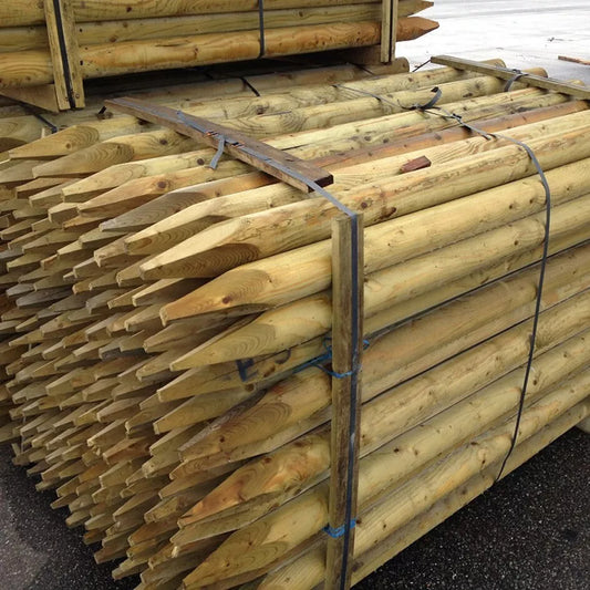 Round Fence Posts | 10X | Multiple Sizes