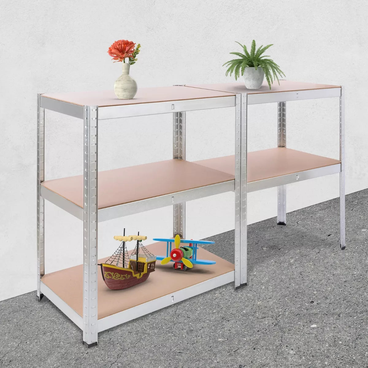 Heavy Duty Shelving Cellar Shelving Boltless Shelving 180x75x45cm
