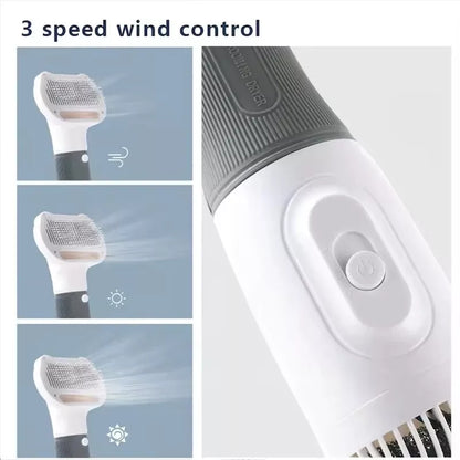 3 in1 Pet Dog Body Dryer Quiet Dog Hair Dryers Comb Brush Grooming Cat Hair Dog