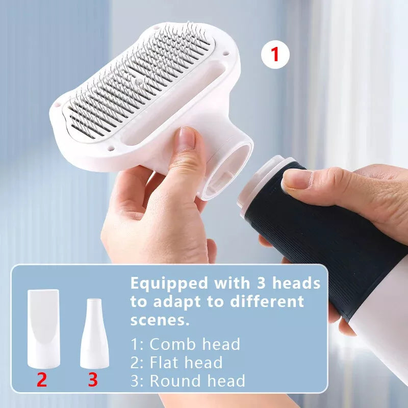 3 in1 Pet Dog Body Dryer Quiet Dog Hair Dryers Comb Brush Grooming Cat Hair Dog