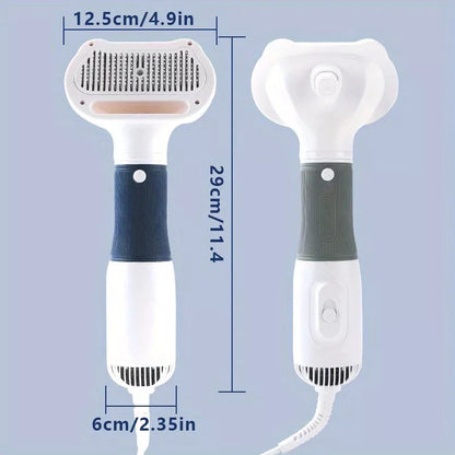 3 in1 Pet Dog Body Dryer Quiet Dog Hair Dryers Comb Brush Grooming Cat Hair Dog