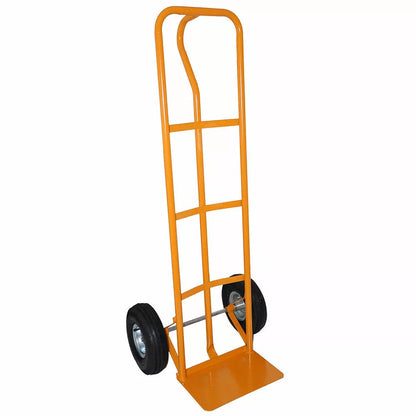 600lb Heavy Duty Sack Truck Industrial Hand Trolley With Pneumatic Tyre Wheel