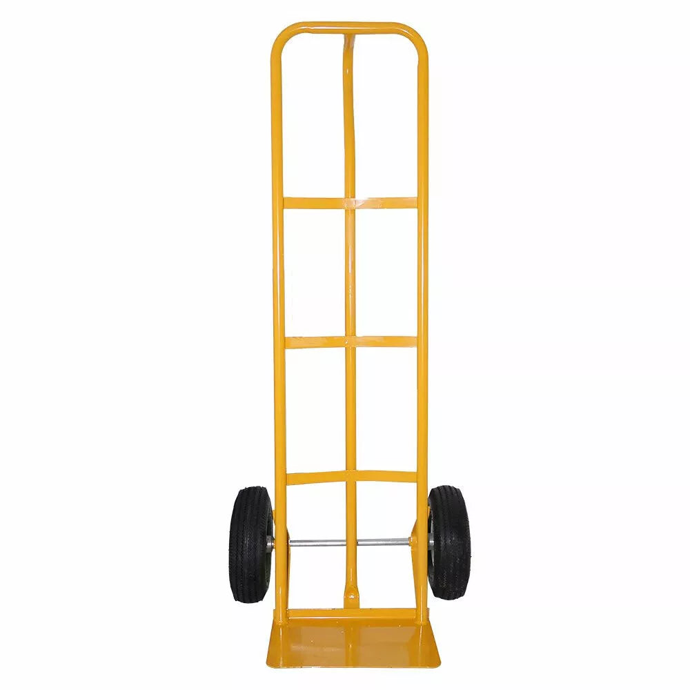 600lb Heavy Duty Sack Truck Industrial Hand Trolley With Pneumatic Tyre Wheel