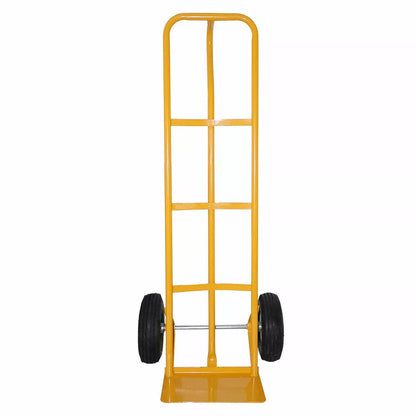 600lb Heavy Duty Sack Truck Industrial Hand Trolley With Pneumatic Tyre Wheel