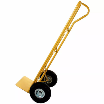 600lb Heavy Duty Sack Truck Industrial Hand Trolley With Pneumatic Tyre Wheel